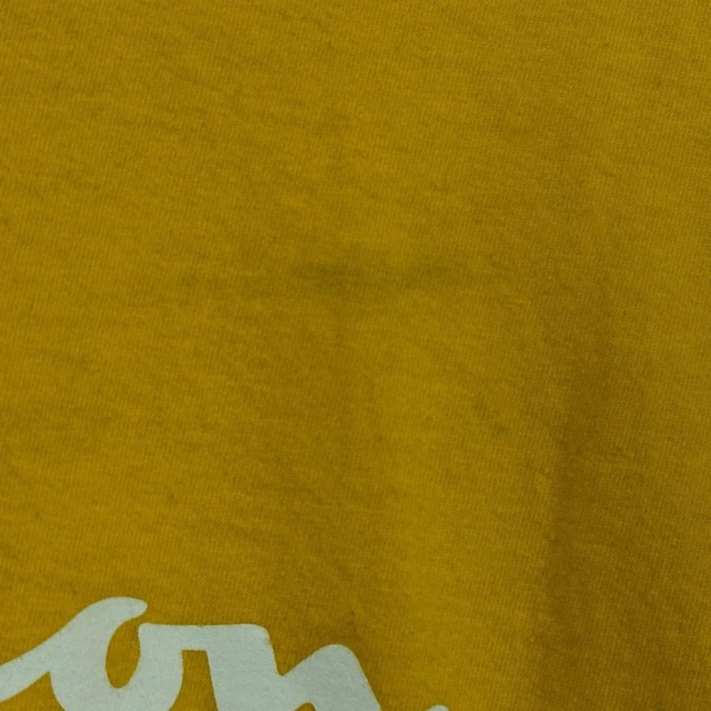 Champion‎ Authentic Activewear T-Shirt Mens 2XL Short Sleeve Crew Neck Yellow - Picture 6 of 6